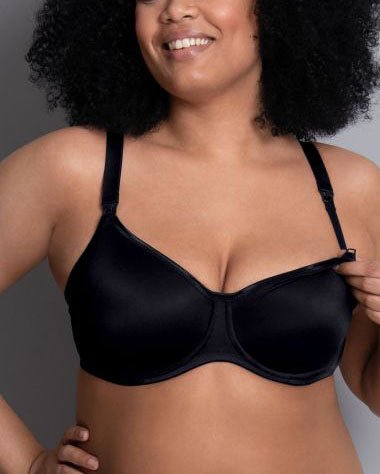 Anita Basic Nursing Bra With Underwire - Black