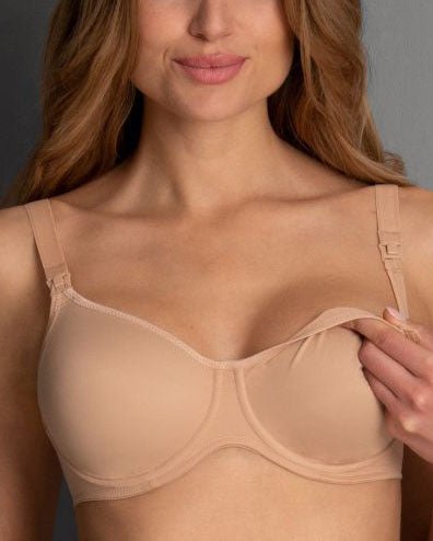 Anita Basic Nursing Bra With Underwire - Deep Sand